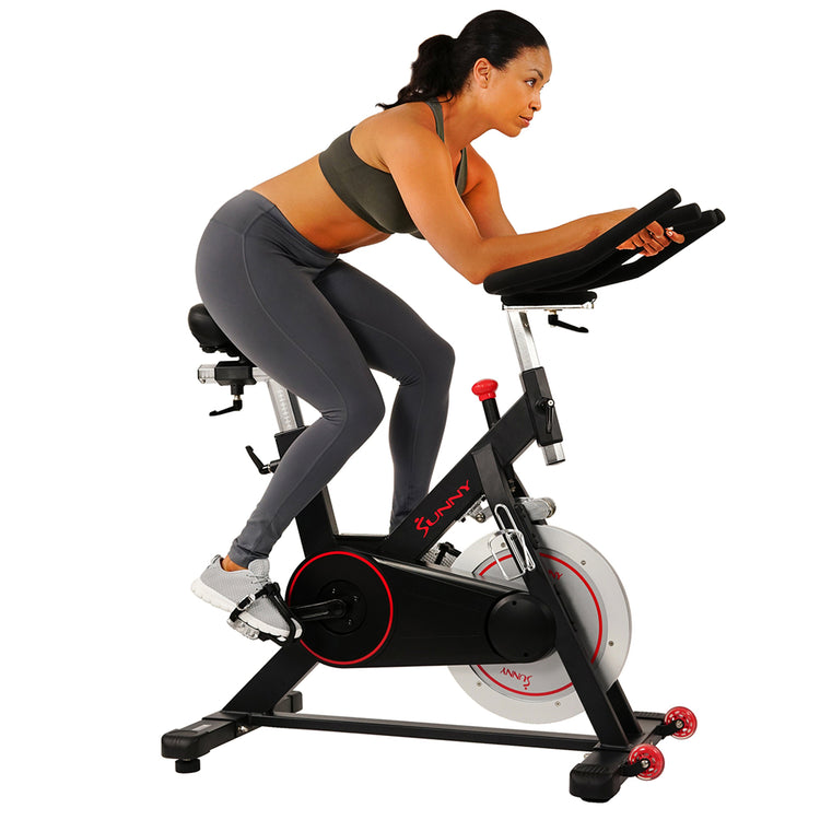 Smooth and efficient stationary cycle bike in a home gym setup – perfect for improving fitness levels