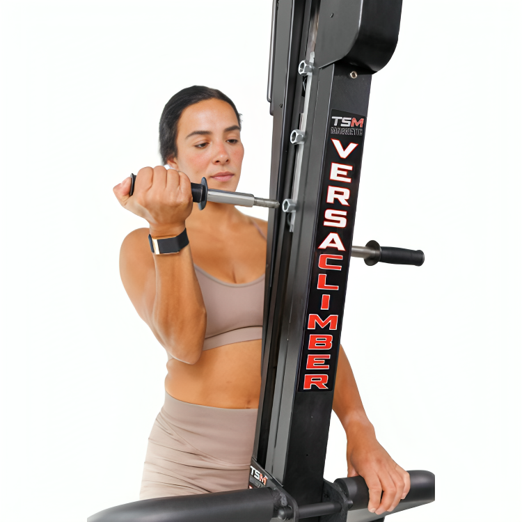 High-performance cardio machines collection featuring top brands like VersaClimber for full-body workouts and superior fitness results