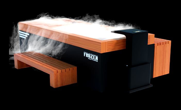 Medical-grade cold plunge tub from the Medical Frozen Collection, ideal for therapeutic recovery and inflammation reduction