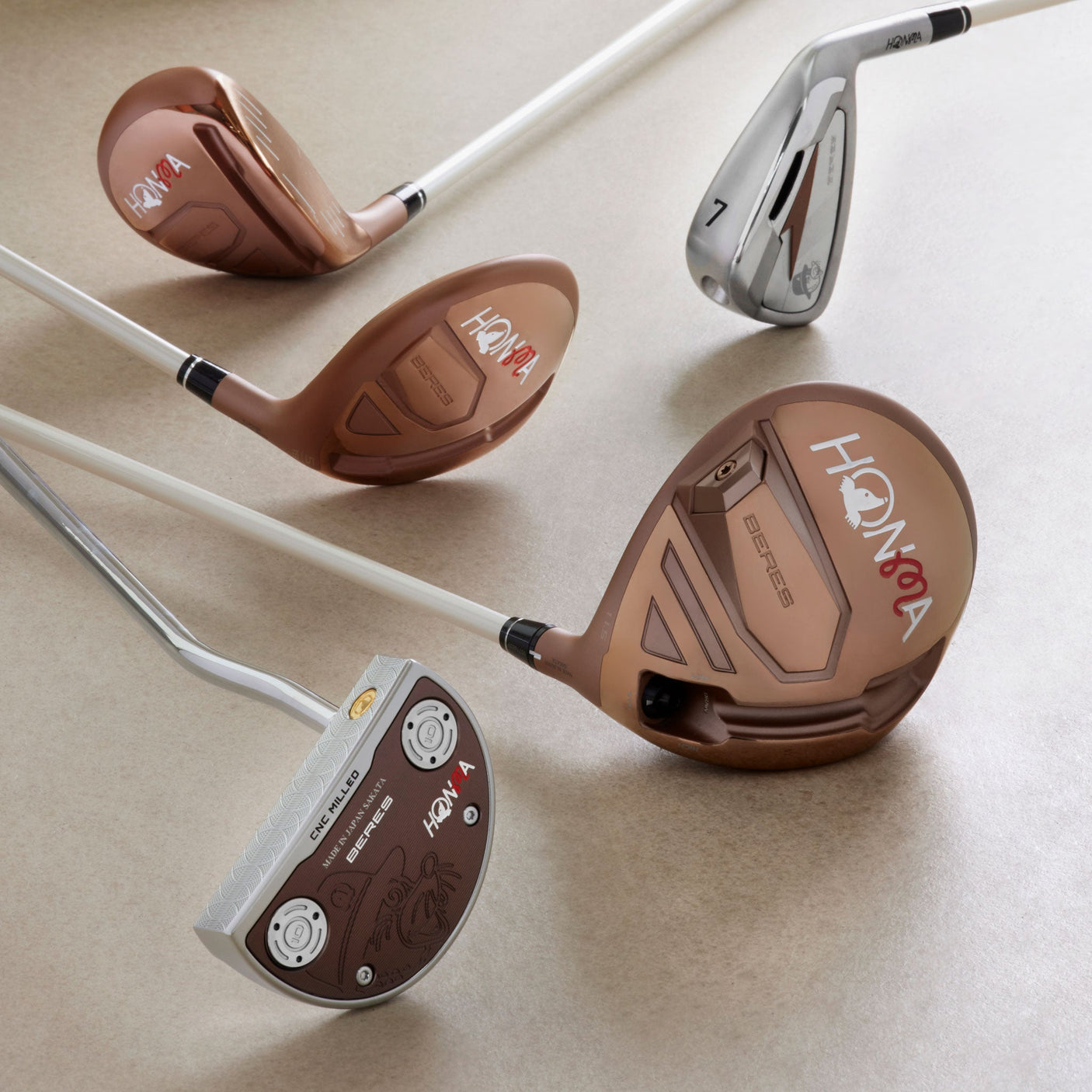 Malbon x Honma women’s performance golf club set