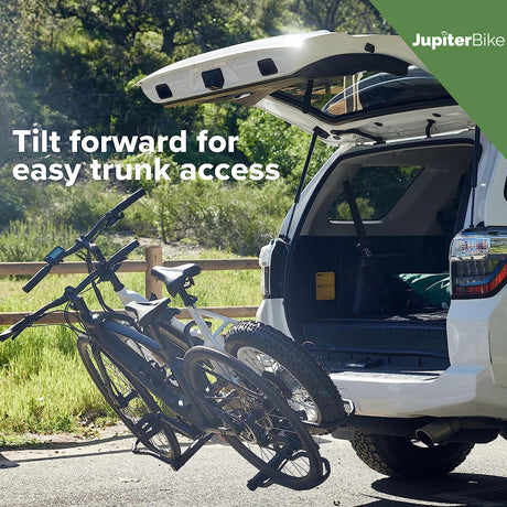 JupiterBike dual ebike transport rack