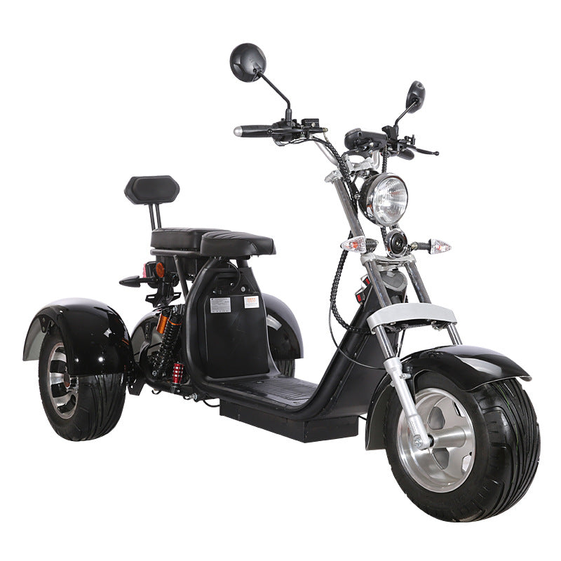 SoverSky T7.1/T7.2 Electric Fat Tire Trike – 2 kW Motor, Up to 25 mph, 70-Mile Range