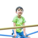 13FT Kids Climbing Jungle Gym Geometric Playground Dome Tower, 1000LBS (SAK83512)