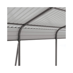 [13X26FT] Heavy-Duty Weather-Resistant Outdoor Carport With Protective Film (SAK82451)