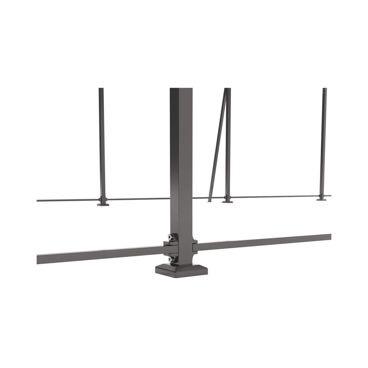 [13X26FT] Heavy-Duty Weather-Resistant Outdoor Carport With Protective Film (SAK82451)
