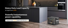 PECRON F3000LFP Portable Power Station 3600W 3072Wh | Expandable LiFePO4 Solar Generator
