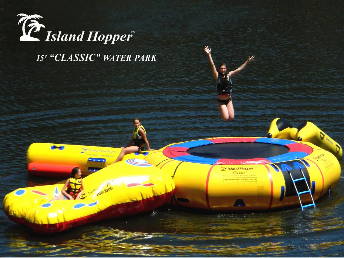 Island Hopper 15' Classic Water Trampoline