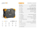 PECRON E1500LFP Portable Power Station – 2200W, 1536Wh LiFePO4, Expandable & Solar-Ready