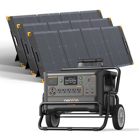 PECRON F3000LFP Portable Power Station 3600W 3072Wh | Expandable LiFePO4 Solar Generator
