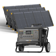 PECRON F3000LFP Portable Power Station 3600W 3072Wh | Expandable LiFePO4 Solar Generator