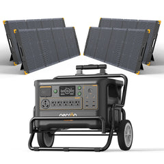 PECRON F3000LFP Portable Power Station 3600W 3072Wh | Expandable LiFePO4 Solar Generator