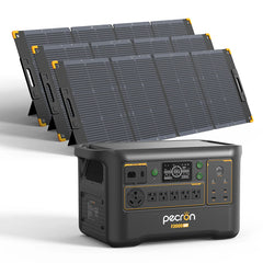 PECRON F3000LFP Portable Power Station 3600W 3072Wh | Expandable LiFePO4 Solar Generator