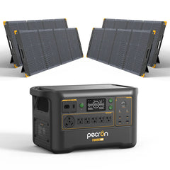 PECRON F3000LFP Portable Power Station 3600W 3072Wh | Expandable LiFePO4 Solar Generator