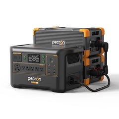 PECRON F3000LFP Portable Power Station 3600W 3072Wh | Expandable LiFePO4 Solar Generator