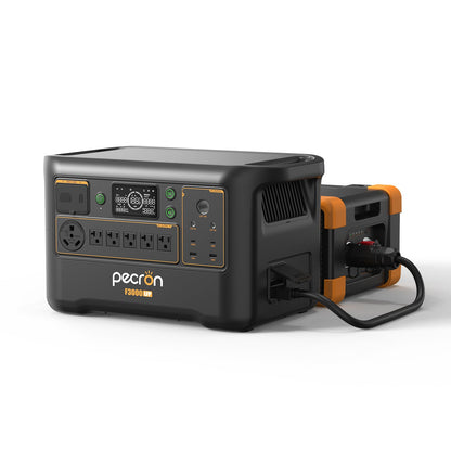 PECRON F3000LFP Portable Power Station 3600W 3072Wh | Expandable LiFePO4 Solar Generator