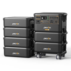 Expandable PECRON battery power system setup