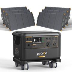 PECRON solar generator for home backup and RV power