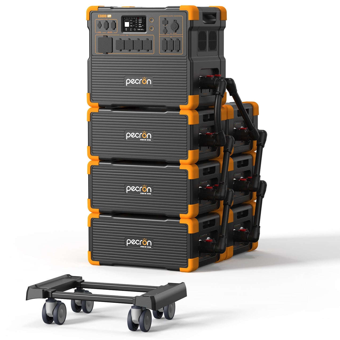 PECRON E3800LFP Portable Power Station – 4200W / 3840Wh