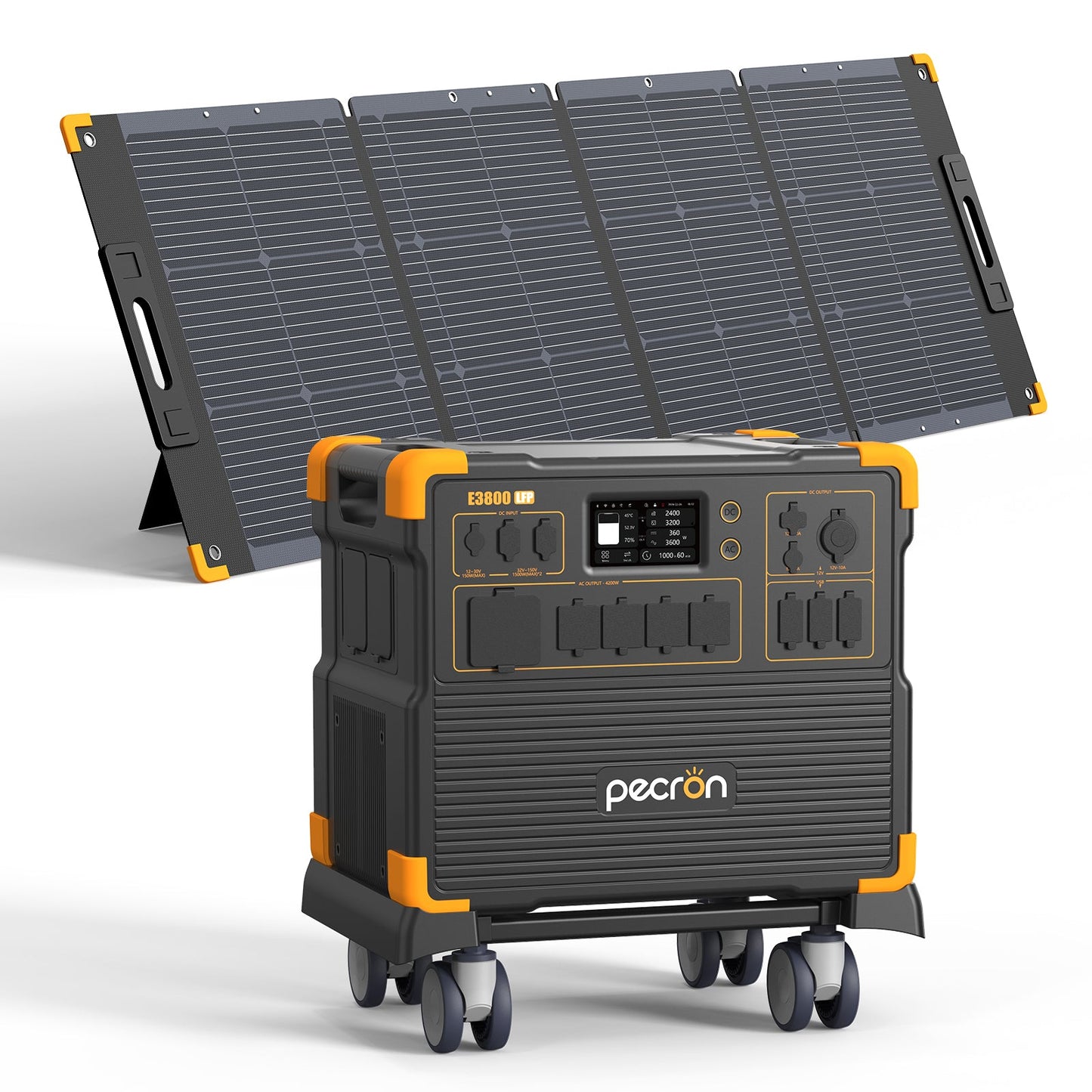 PECRON E3800LFP Portable Power Station – 4200W / 3840Wh