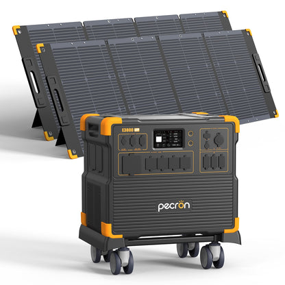 PECRON E3800LFP Portable Power Station – 4200W / 3840Wh