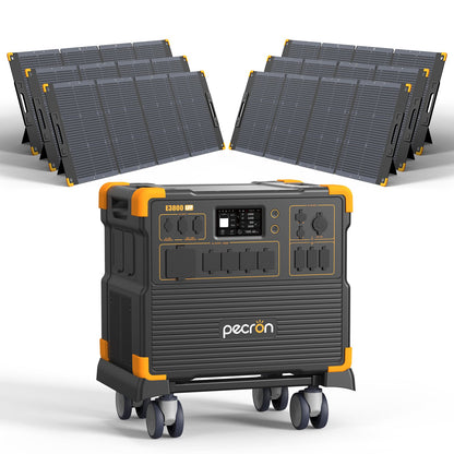 PECRON E3800LFP Portable Power Station – 4200W / 3840Wh