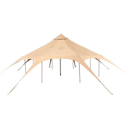 16FT Large Premium 4-Season 8-Person Bell Yurt Tent With Stove Jack