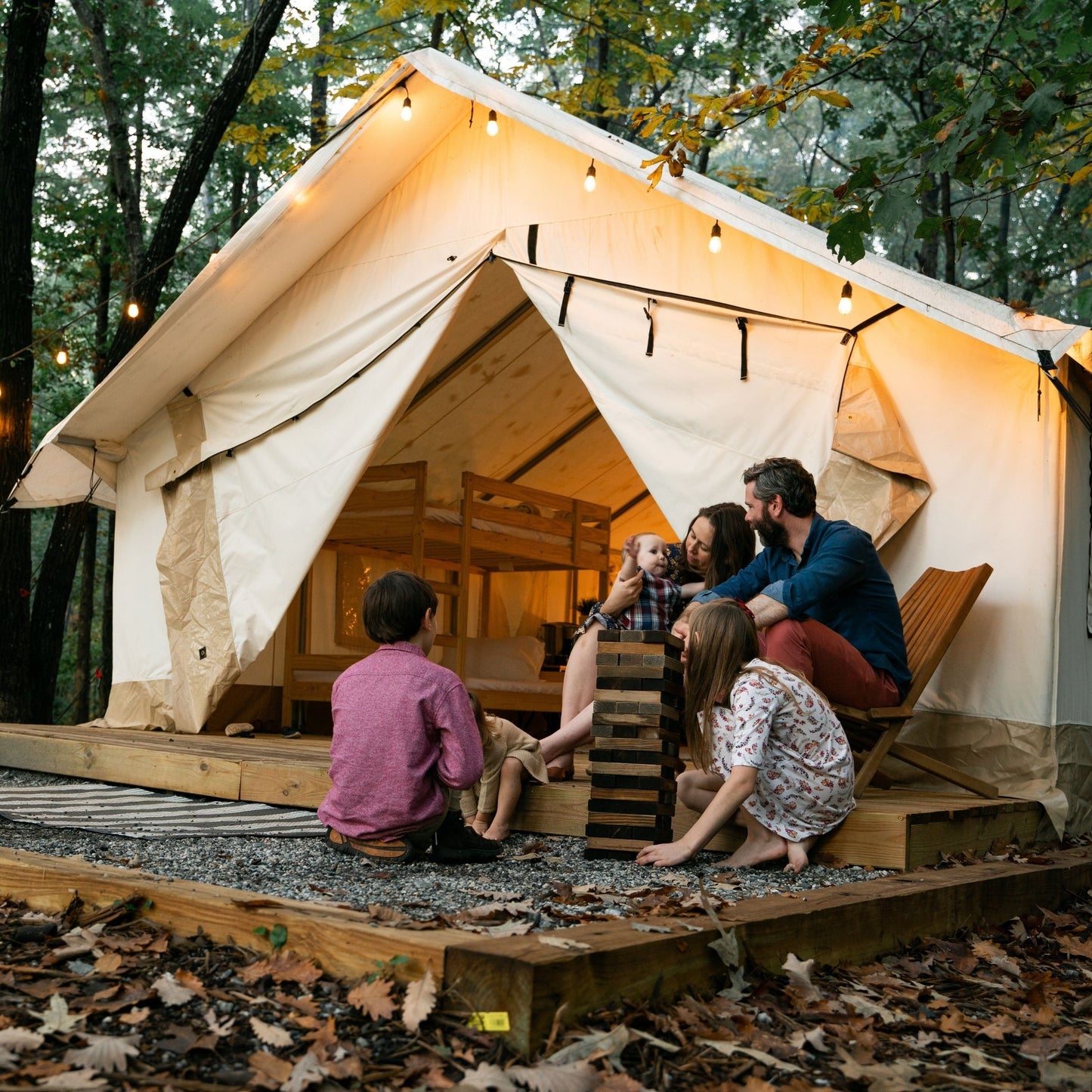 WhiteDuck Outdoors 16'x24' Alpha Wall Tent | 4-Season Canvas Tent