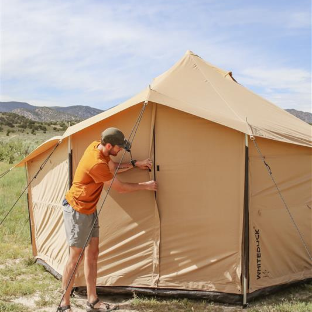 WhiteDuck Outdoors 18' Altimus Bell Tent | 4-Season Luxury Camping Tent