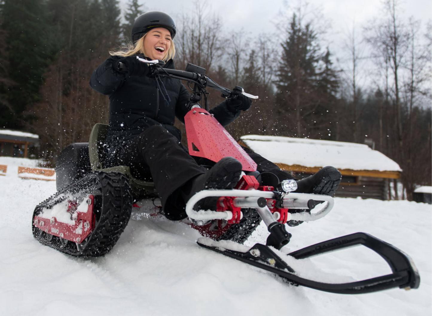 ENVO Electric SnowKart — Quiet, Powerful, All-Terrain Winter Go-Kart
