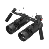 LEFEET S1 PRO Dual Jet Rail Kit