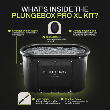 SaunaBox PlungeBox XL lay-flat portable cold plunge tub — photo 7