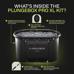 SaunaBox PlungeBox XL lay-flat portable cold plunge tub — photo 7