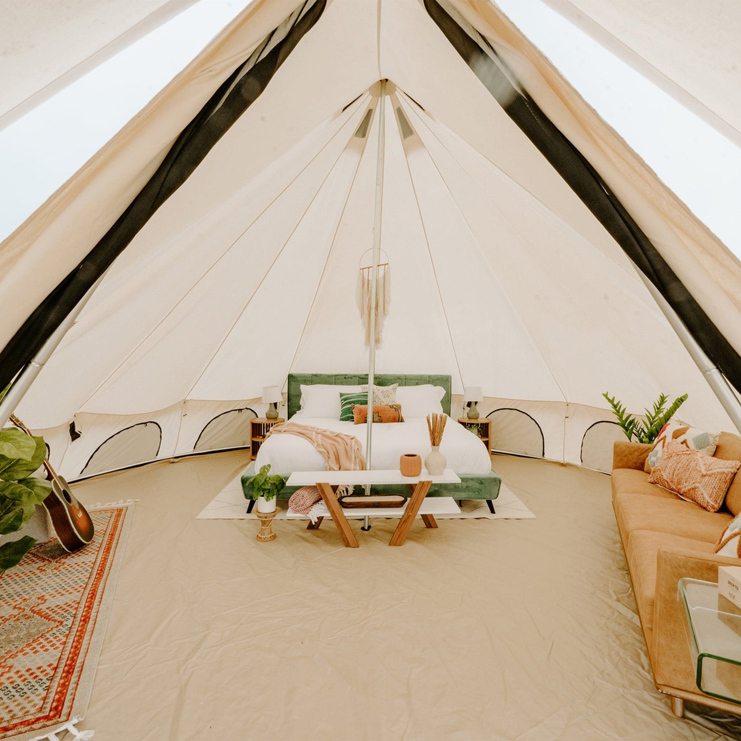 White Duck Outdoors Avalon Bell Tent – 20' (Premium 4-Season Bell Tent)