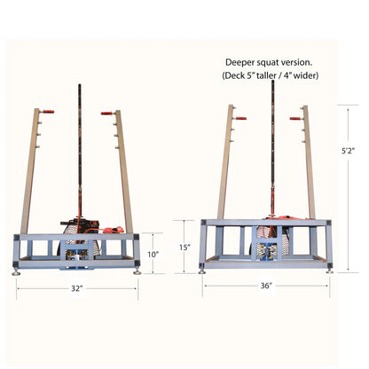 VersaClimber VersaPulley Squat Deck (Optional Add On)