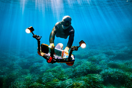 Sublue Navbow / Navbow+ Accessory Kit – Complete Underwater Photography Bundle (30-Piece Set)