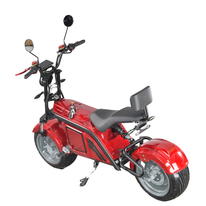 SoverSky M9 Chopper Scooter – 35–50 MPH, Up to 100 Mile Range