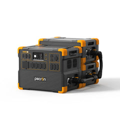 PECRON E3600LFP Portable Power Station – 3600W, 3072Wh LiFePO4, 2400W Solar Charging