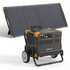 PECRON E3600LFP Portable Power Station – 3600W, 3072Wh LiFePO4, 2400W Solar Charging