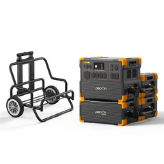 PECRON E3600LFP Portable Power Station – 3600W, 3072Wh LiFePO4, 2400W Solar Charging