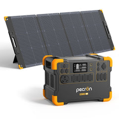 PECRON E2000LFP Expandable Portable Power Station – 2000W, 1920Wh LiFePO4, 1300W Solar Charging
