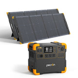 PECRON E2400LFP Portable Power Station – 2400W, 2048Wh LiFePO4, 800W Solar Charging