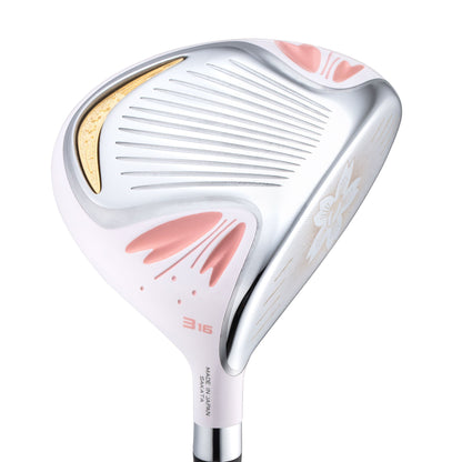Honma Sakura Dance 2 Women’s Complete Golf Club Package Set – White | Premium Japanese Crafted Ladies Golf Set