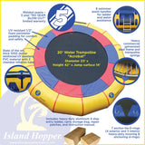 Island Hopper 20' Acrobat Water Trampoline