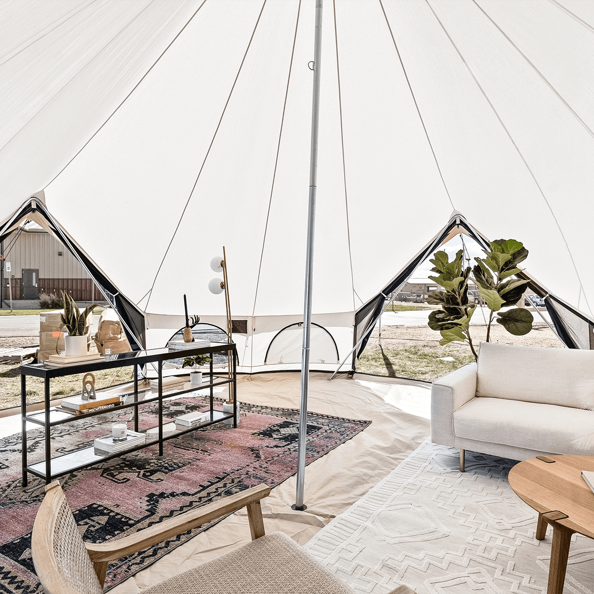 WhiteDuck Outdoors 23' Avalon Optimus Bell Tent