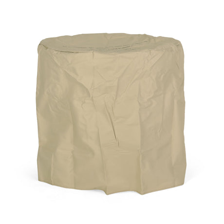 25" Round 40K BTU Liquid Propance Concrete Fire Pit (SAK88764)