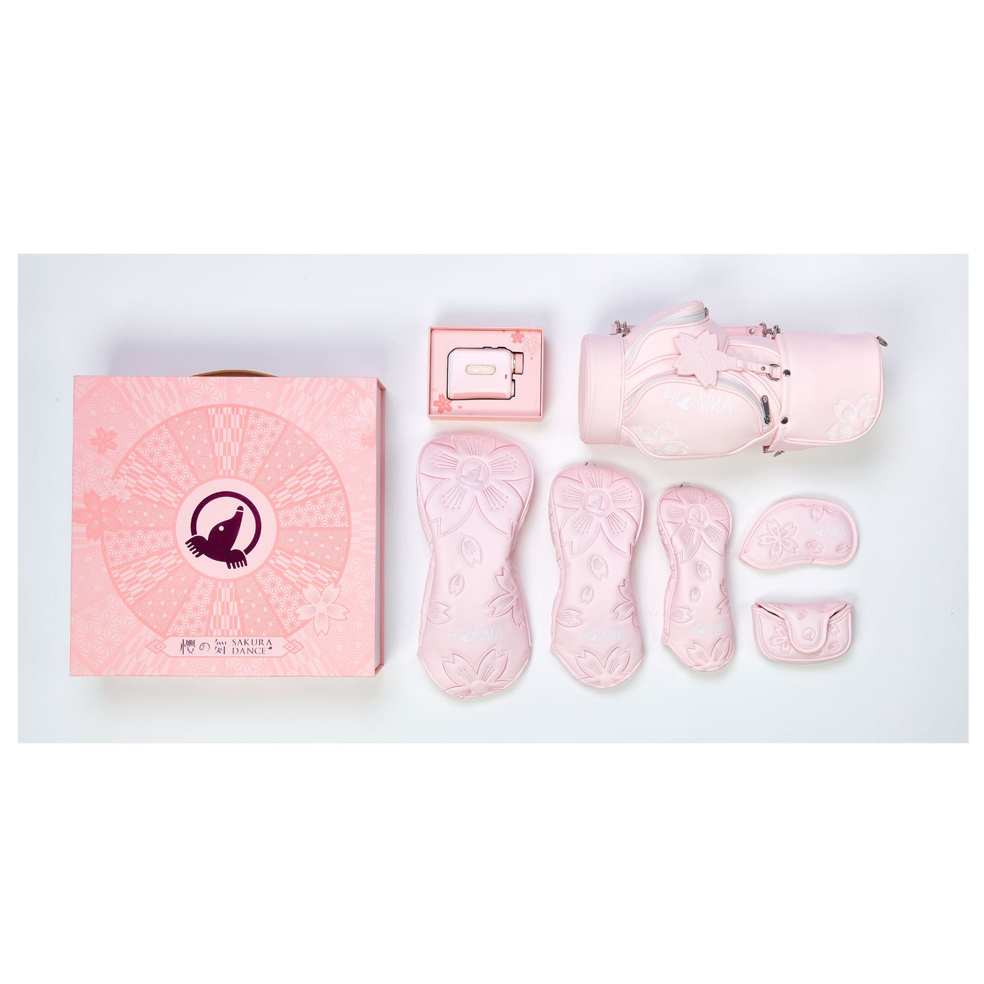 Honma Sakura Dance 2 Women’s Complete Golf Club Package Set – Pink | Premium Japanese Crafted Ladies Golf Set