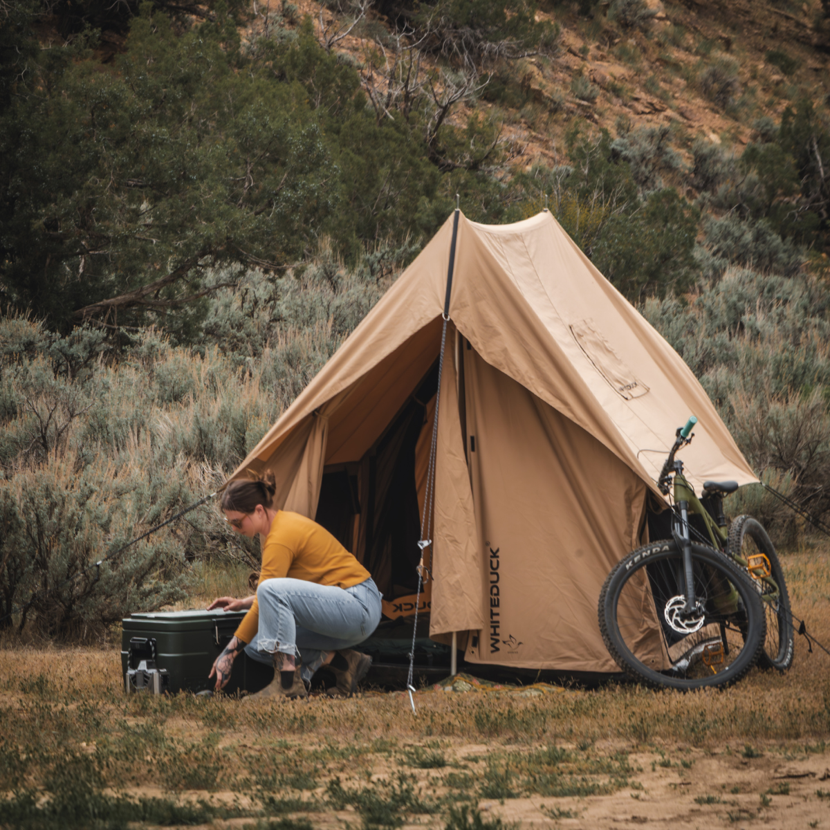 White Duck Outdoors Rover Scout Tent – 6' x 8