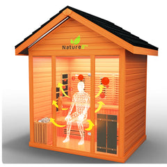 Medical Saunas Nature 7™ Outdoor Sauna