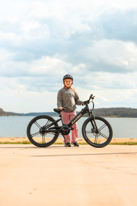 Rambo Kid’s 24" Chameleon Electric Bike – 250W Motor, Up to 16 MPH