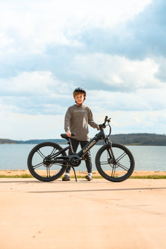 Rambo Kid’s 24" Chameleon Electric Bike – 250W Motor, Up to 16 MPH